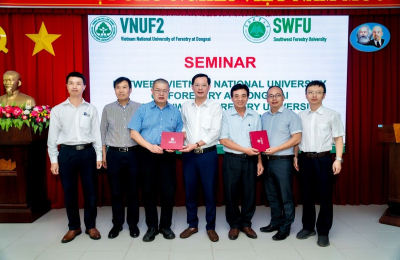 Working with Southwest China Forestry University