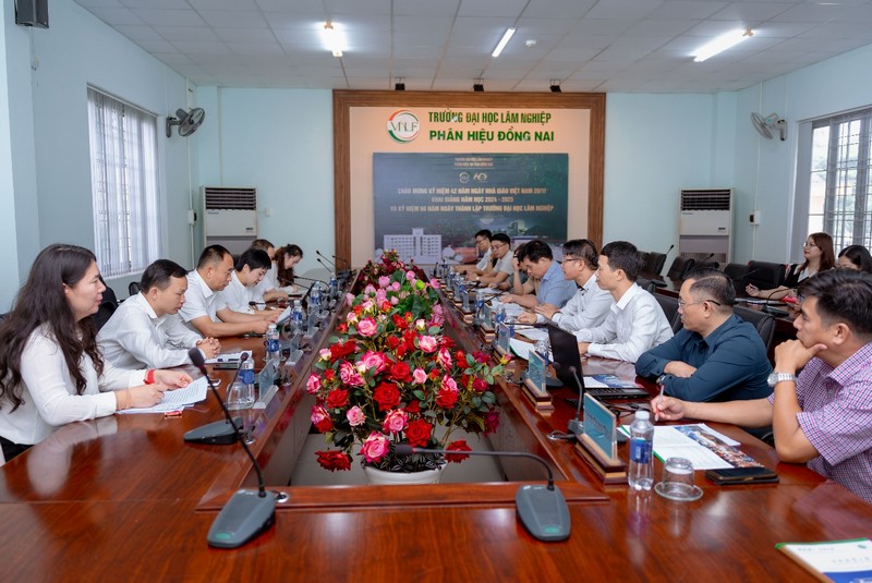 VNUF2 worked with Southwest Forestry University, Kunming- China