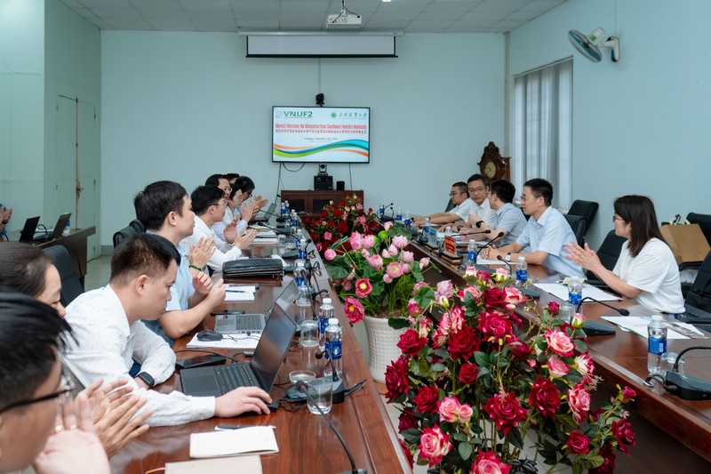 Strengthening Friendship and Educational Cooperation with Southwest Forestry University, China