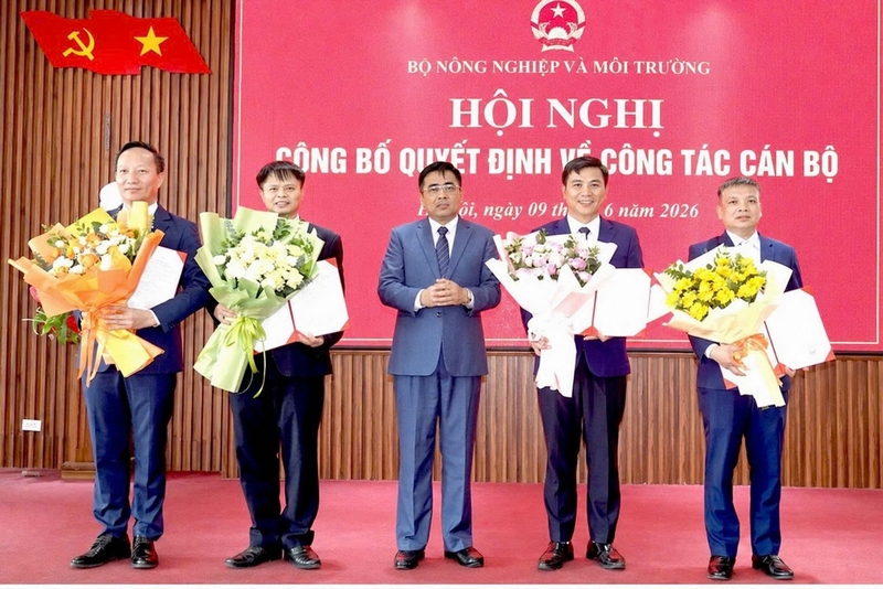 Hội nghị công bố quyết định bổ nhiệm các Phó Hiệu trưởng Trường ĐH Lâm nghiệp